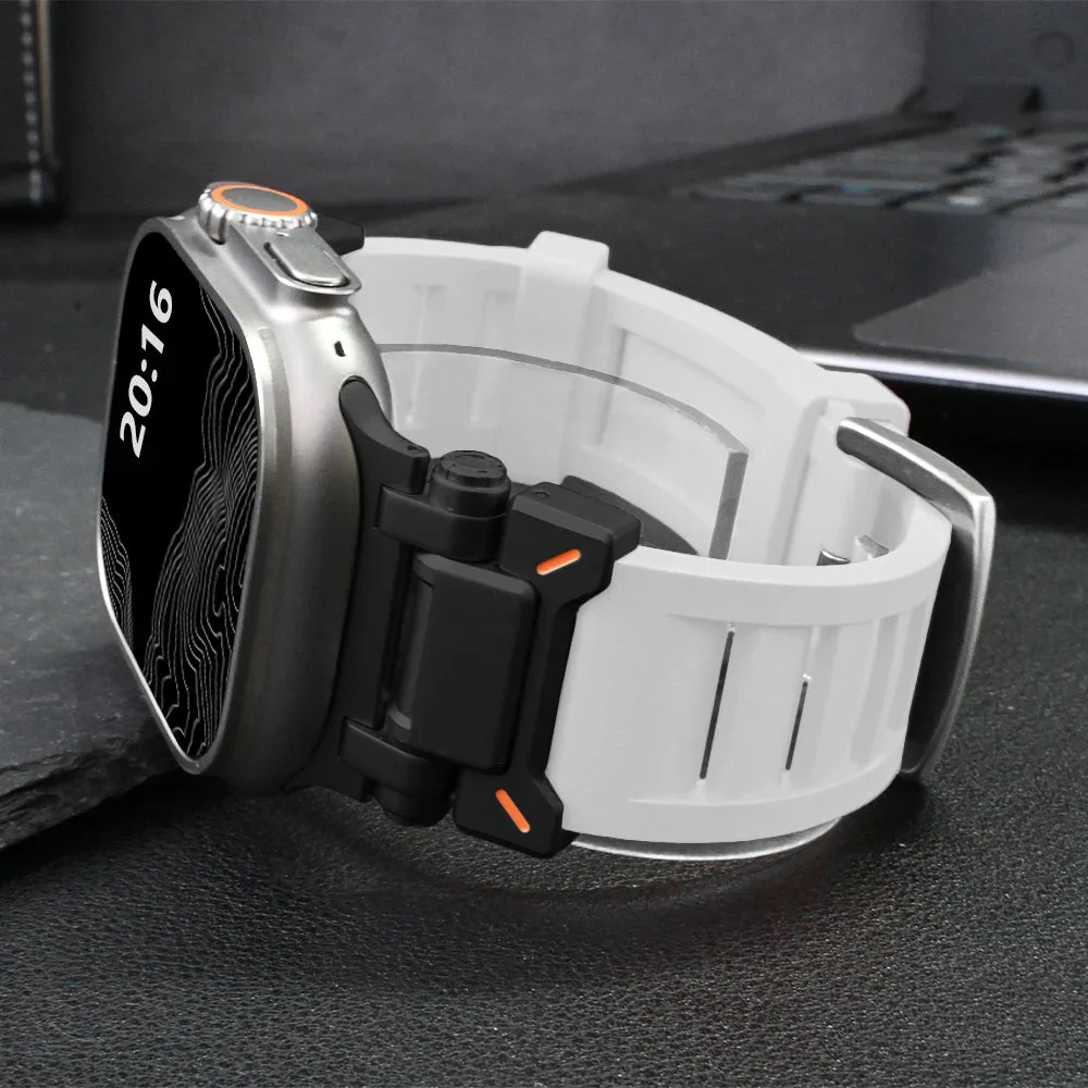Apple Watch band | Silicone sport bandje heren en dames - Image 12