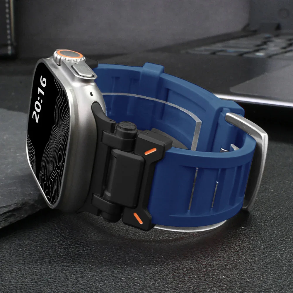 Apple Watch band | Silicone sport bandje heren en dames - Image 6