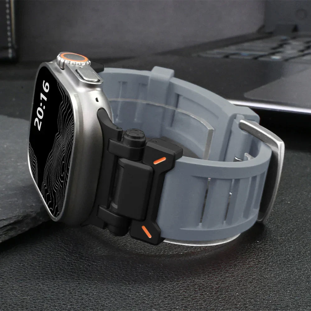 Apple Watch band | Silicone sport bandje heren en dames - Image 9