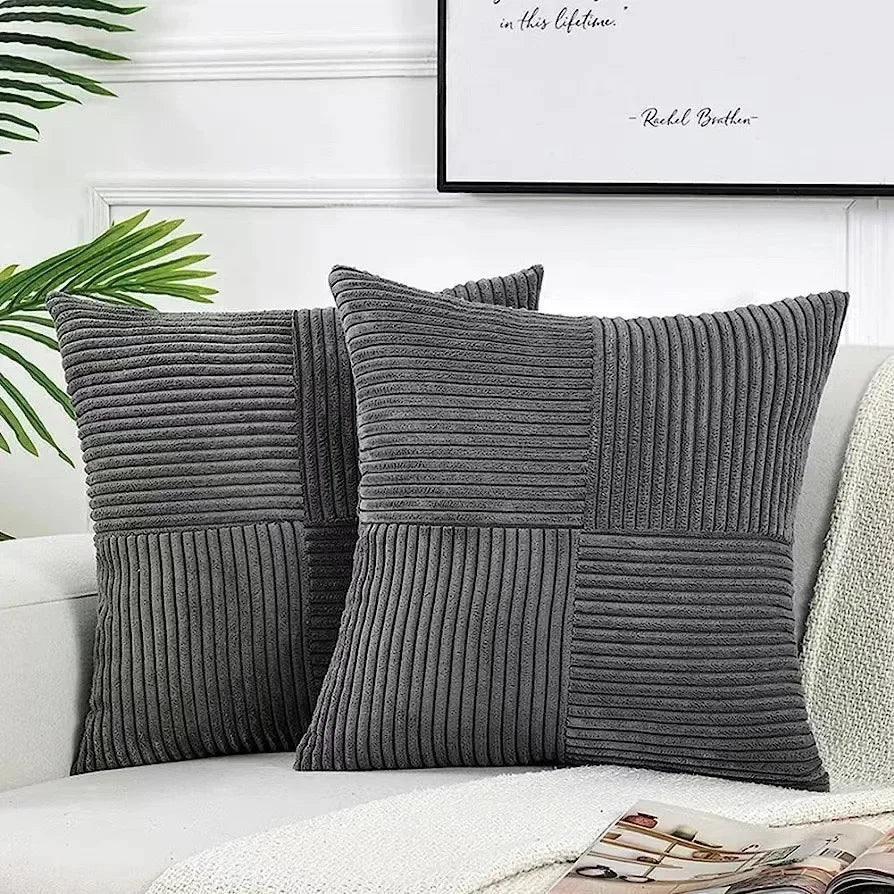 Corduroy Duo | Set van 2 zachte kussenhoezen met ribstructuur - Image 10