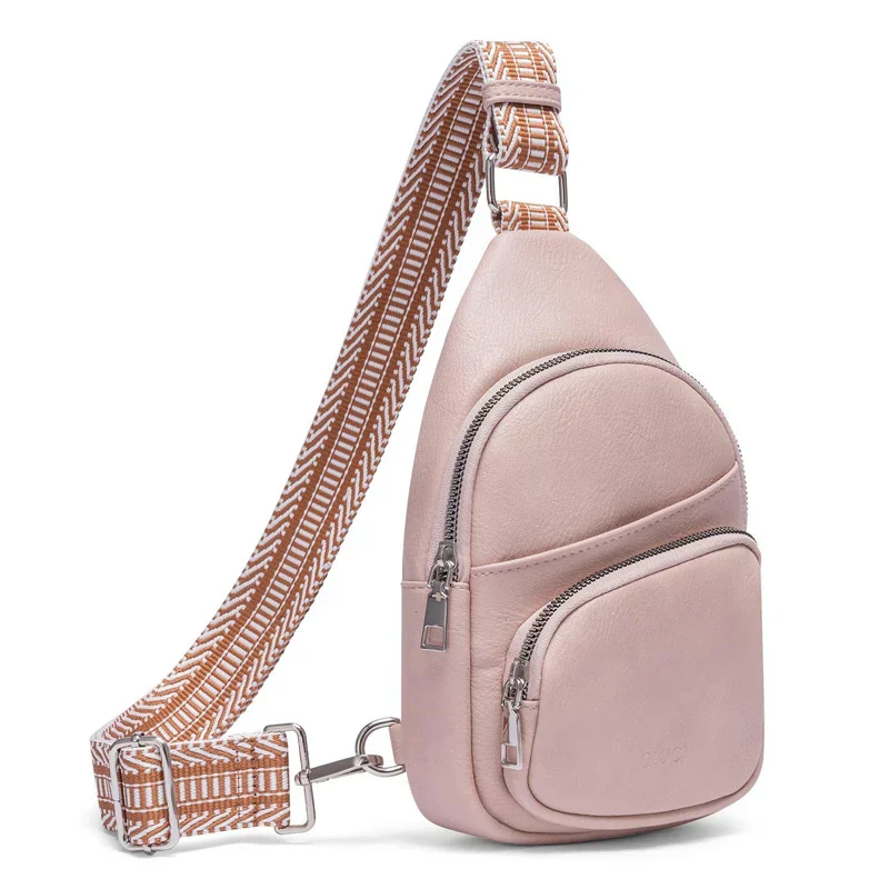 Dames leren crossbody schoudertas met verstelbare band - Image 11