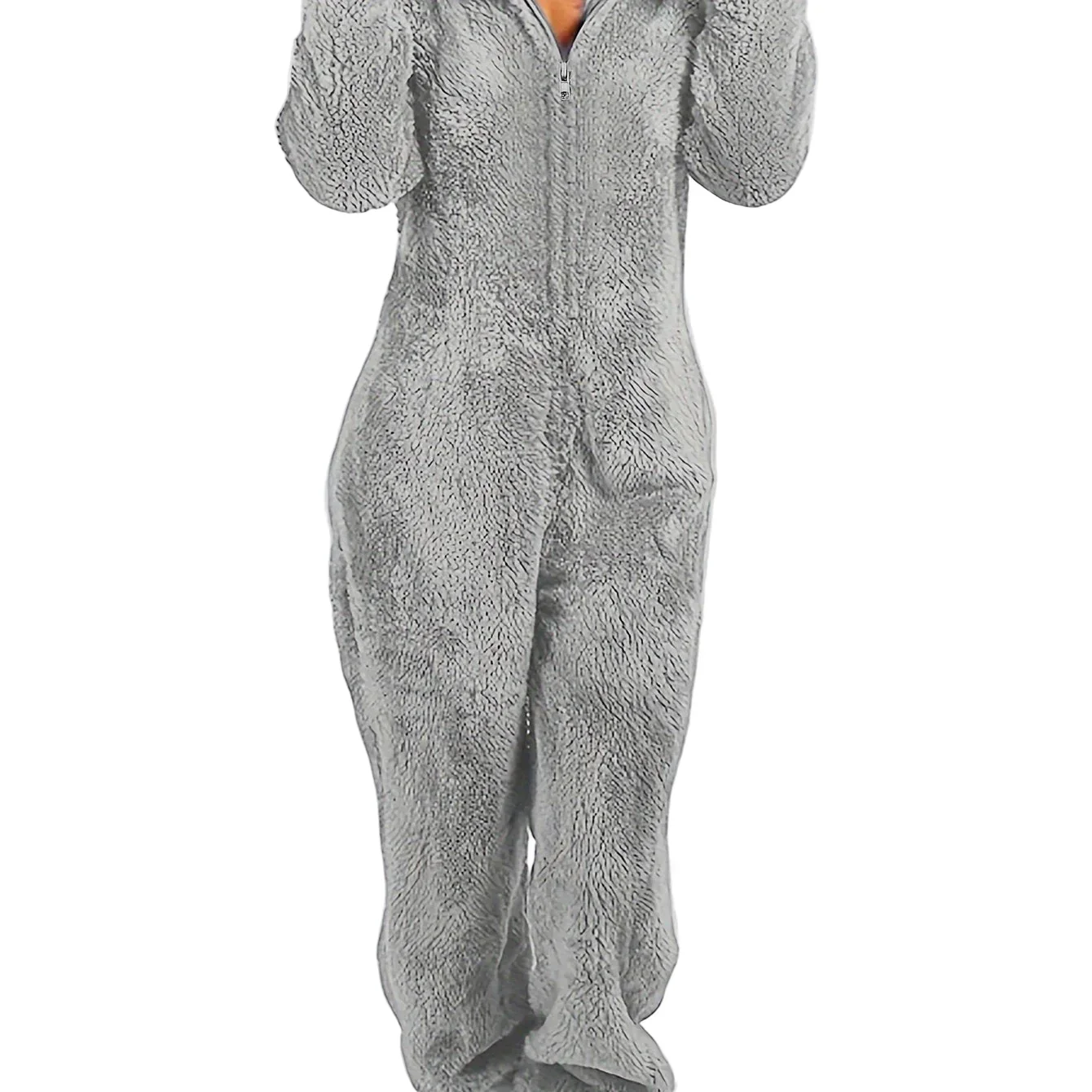 Dames Onesie | Warme Fleece Pyjama Jumpsuit - Image 13