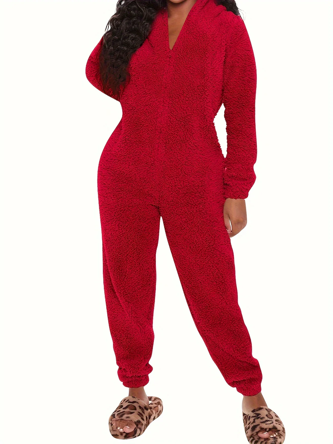 Dames Onesie | Warme Fleece Pyjama Jumpsuit - Image 8