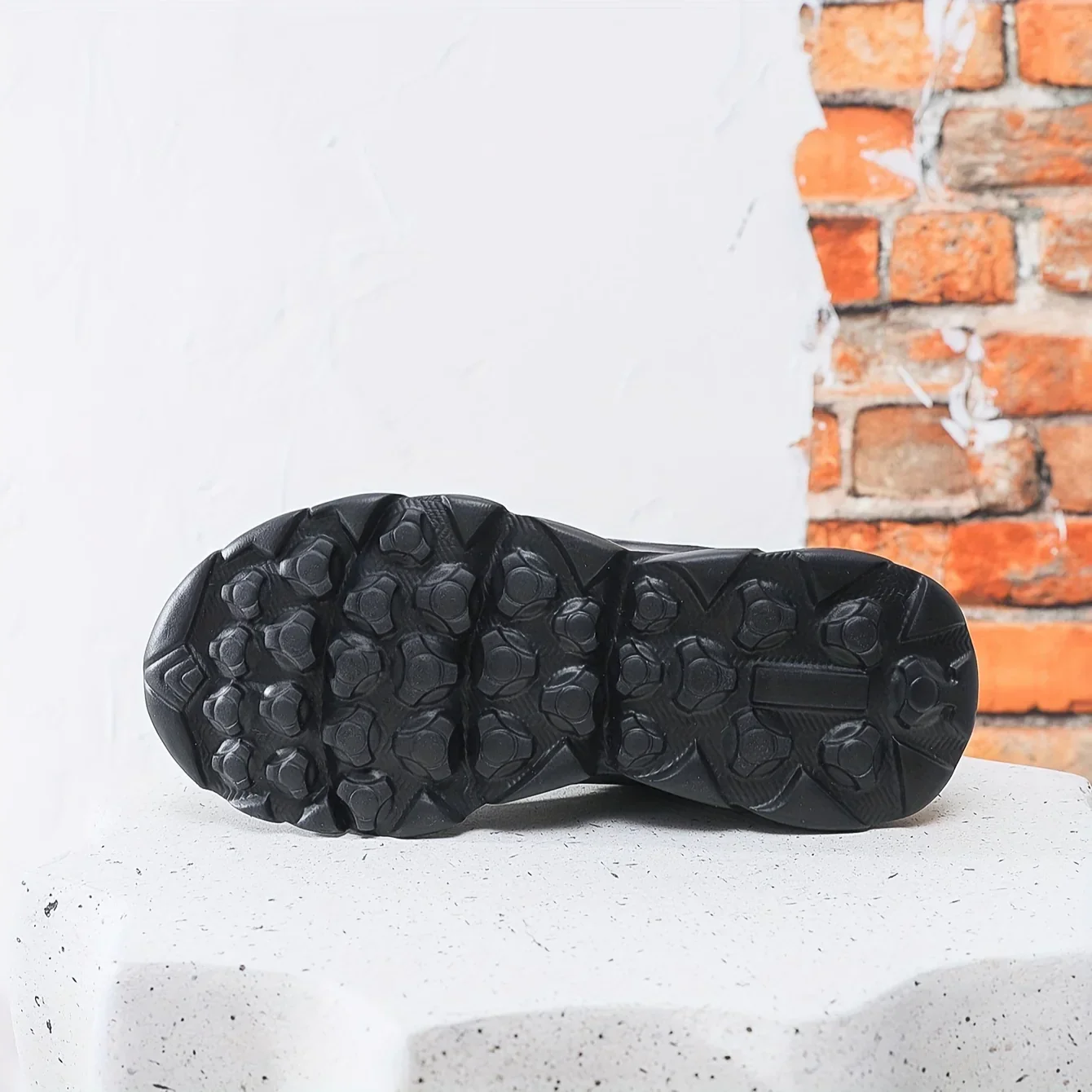Dames sneakers zwart | Warme winter schoenen met bontvoering - Image 4