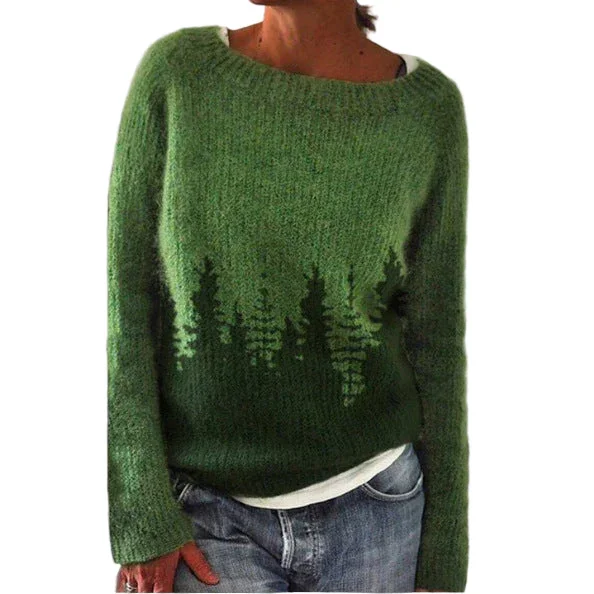 Dames trui in Scandinavische stijl | Gebreide trui - Image 3