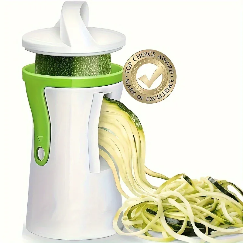 Groente spiralizer | Handmatige spiraalsnijder met opvangbak - Image 3