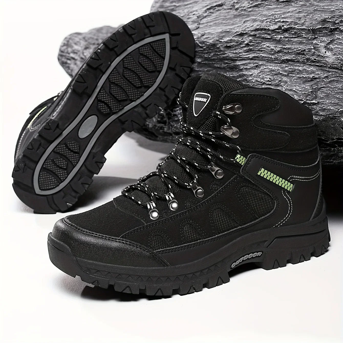 Heren boots | Camouflage hiking laarzen met anti-slip zool - Image 12