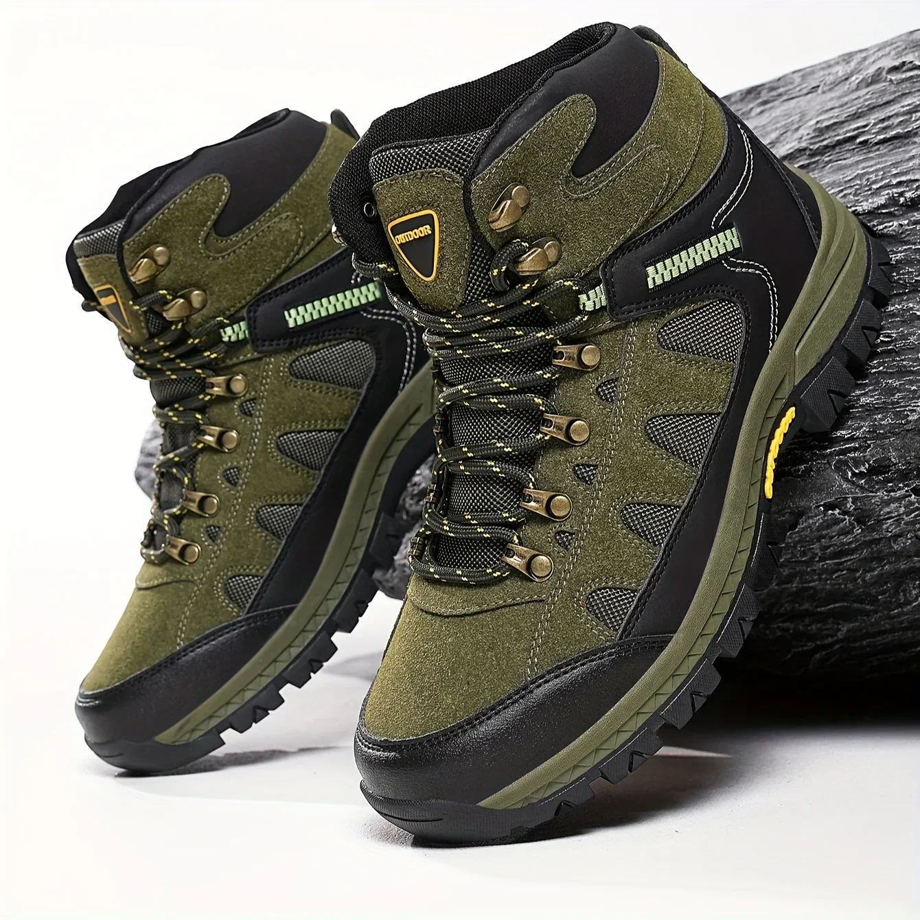 Heren boots | Camouflage hiking laarzen met anti-slip zool - Image 6