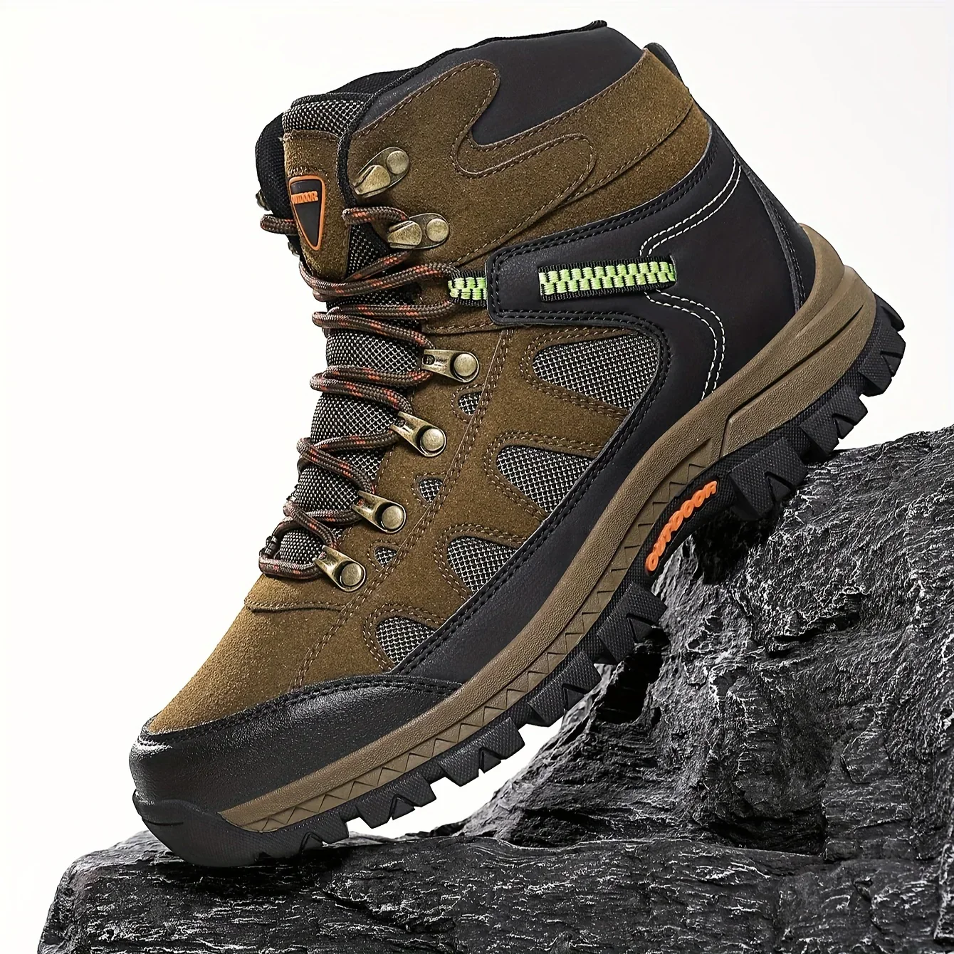 Heren boots | Camouflage hiking laarzen met anti-slip zool - Image 7