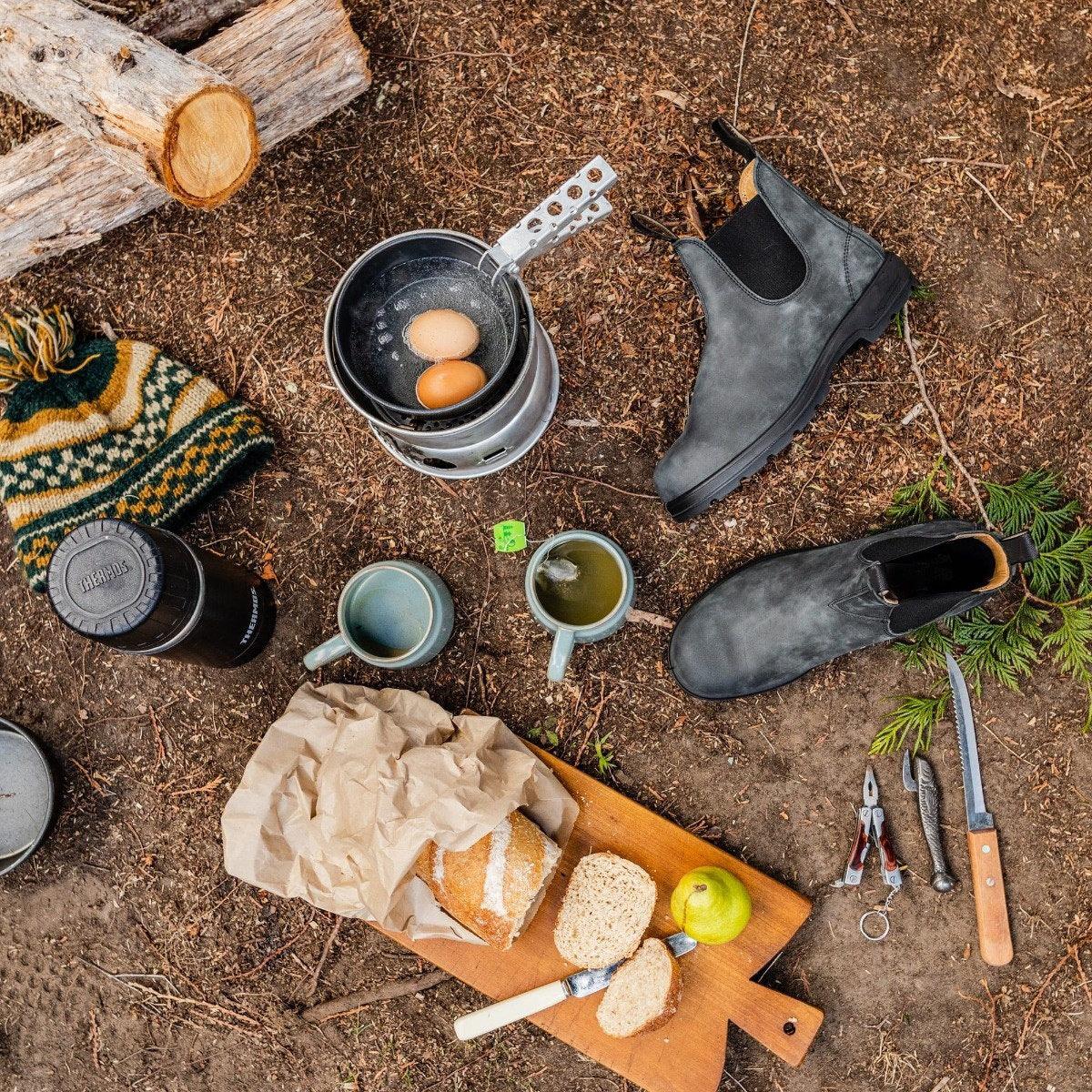 Heren chelsea boots | Leren enkellaars met profielzool - Image 4