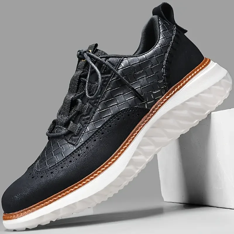 Heren sneakers | Leren casual schoenen met comfortzool - Image 13