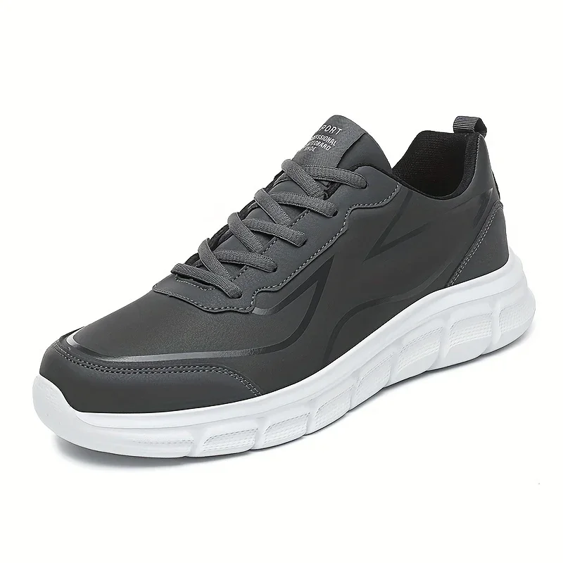 Heren sneakers zwart | Casual non slip sportschoenen - Image 5
