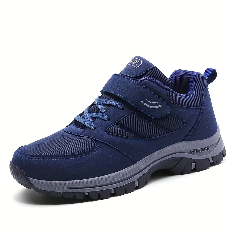 Heren sneakers zwart | Comfortabele sportschoenen met klittenband - Image 7