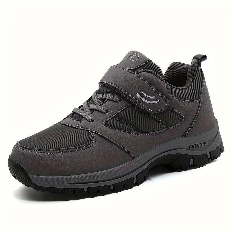 Heren sneakers zwart | Comfortabele sportschoenen met klittenband - Image 8