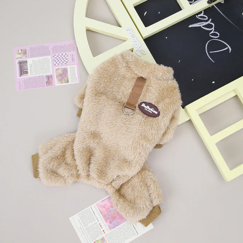 Honden fleece jumpsuit | Warme trui met rits - Image 6