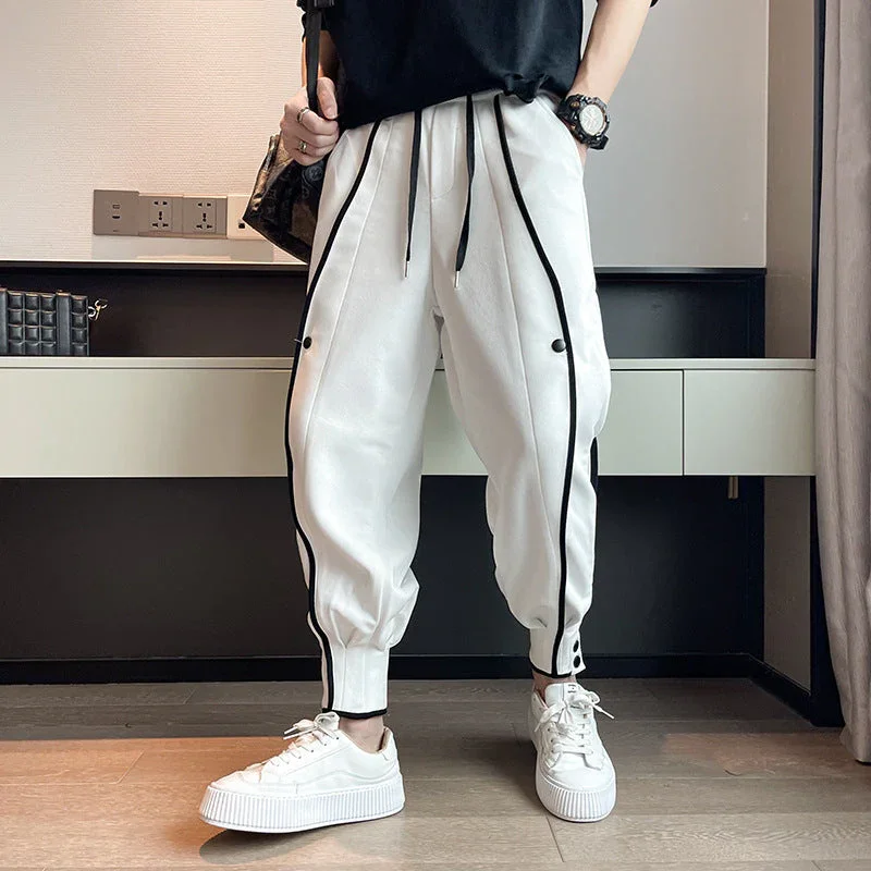 Joggingbroek heren en dames | Grijze tapered joggers met elastische taille - Image 10