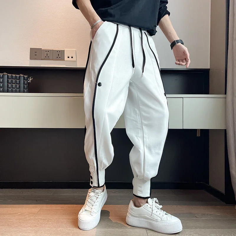 Joggingbroek heren en dames | Grijze tapered joggers met elastische taille - Image 11