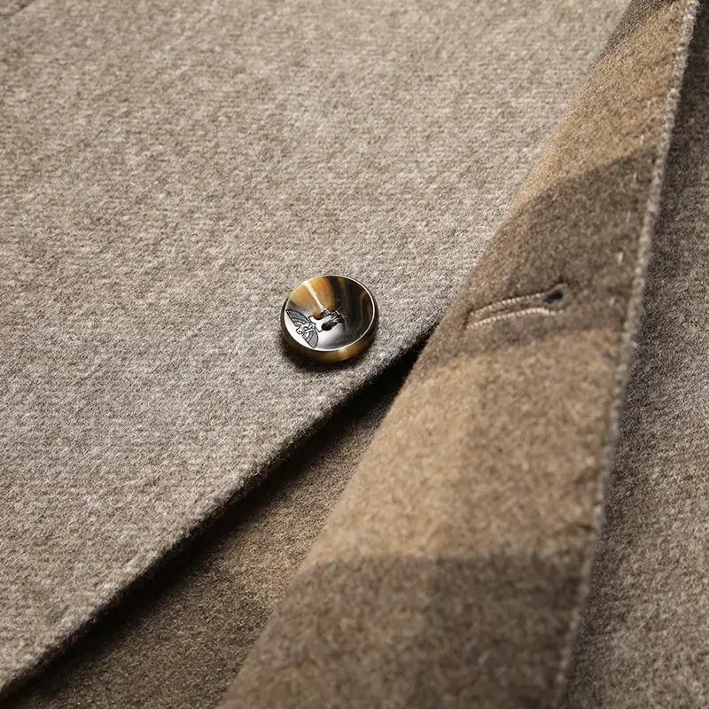 Luxe Heren Jas | Stijlvolle mantel voor heren – Tijdloos & Netjes - Image 3