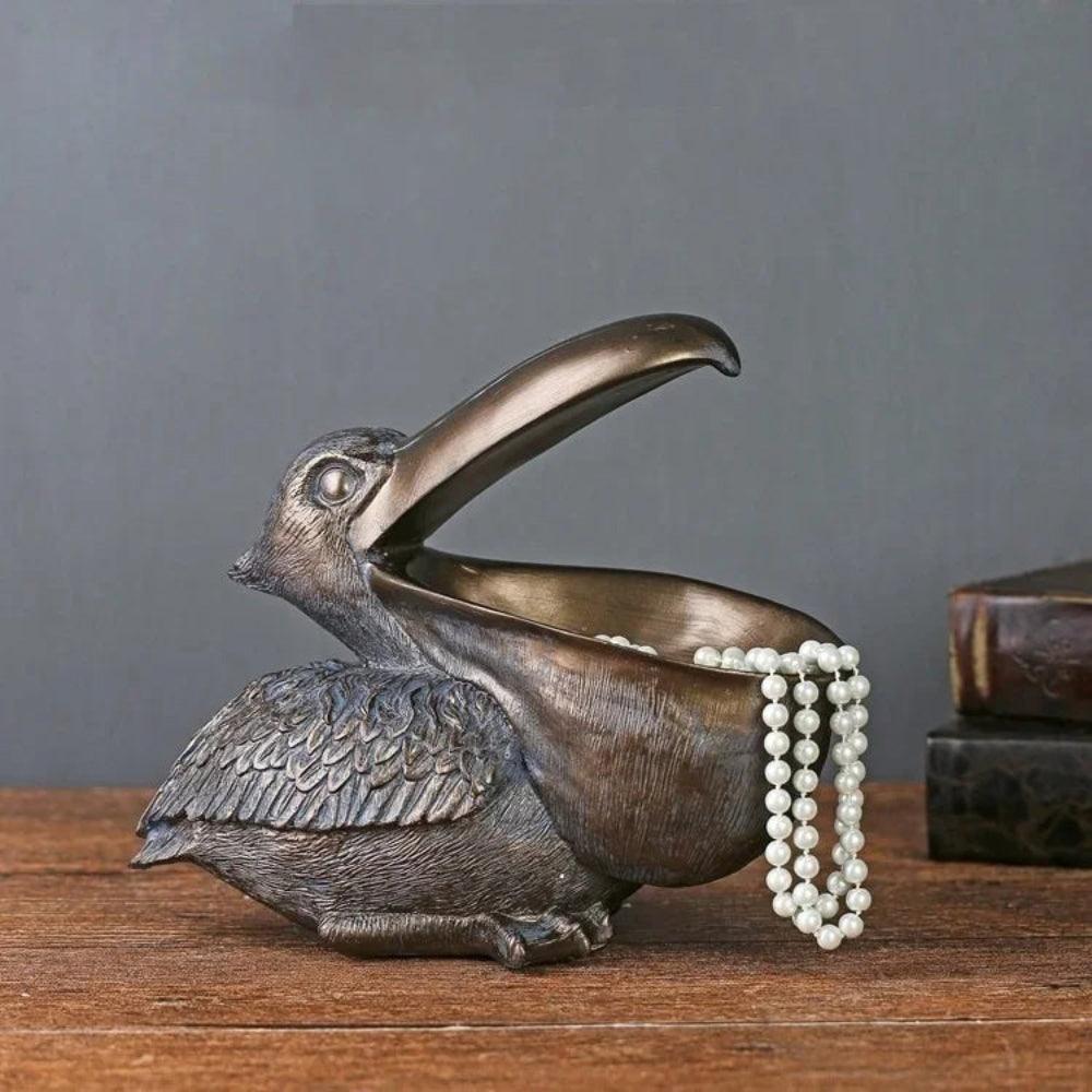 Pelicanova | Modern decorstuk met handig opbergbakje - Image 4