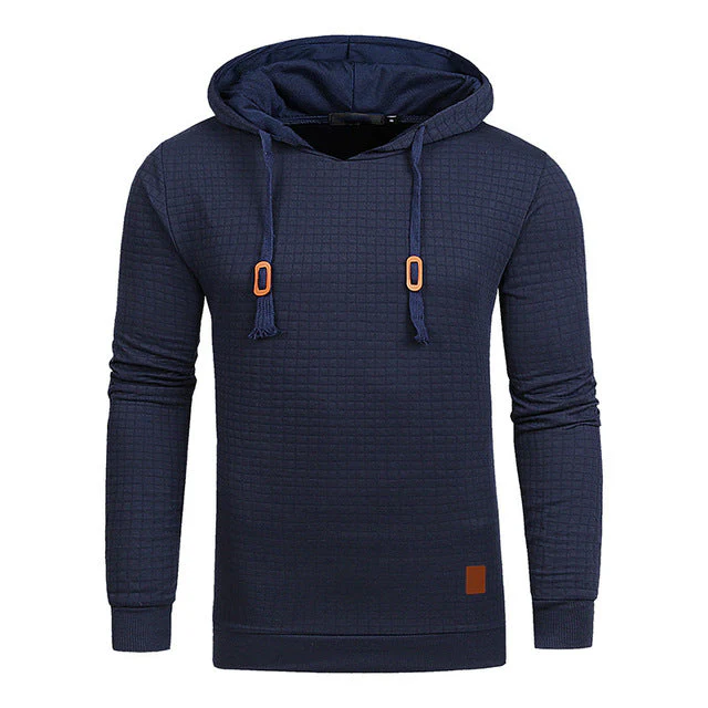 Richard | Heren hoodie met waffle structuur - Image 4