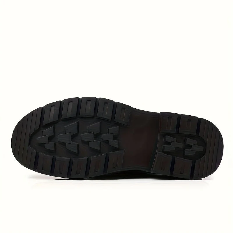 Sam | Heren leren schoen met veters en dikke zool - Image 6