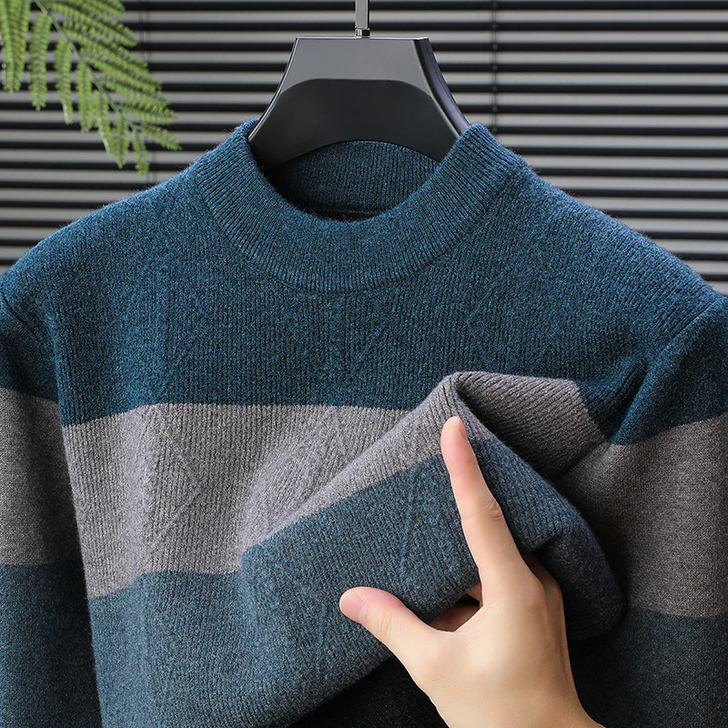 Silento Weave | Gebreide trui met diamantpatroon - Image 7