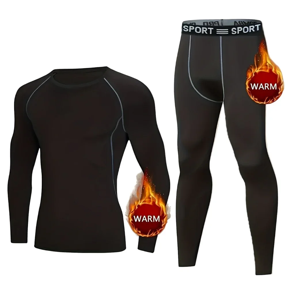 Thermo ondergoed heren set | Warm sport ondergoed voor winter - Image 3