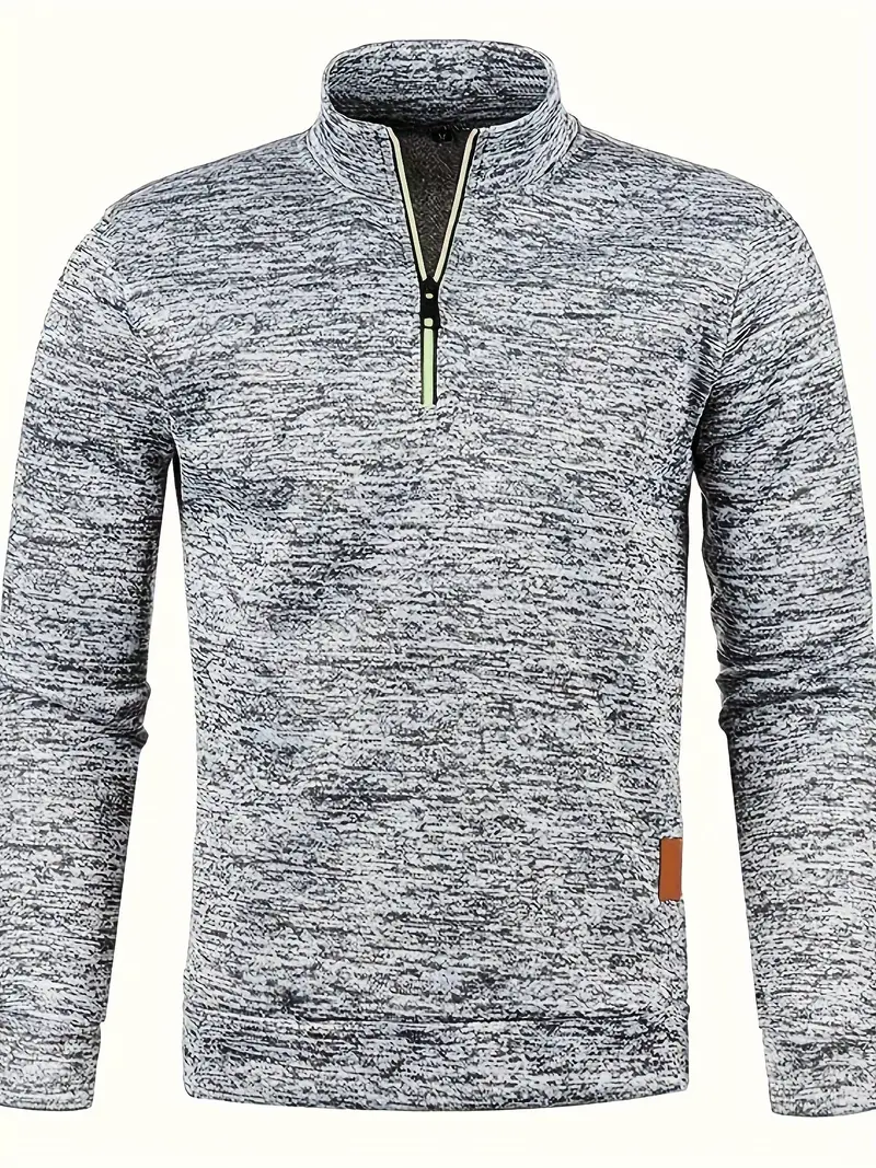 Walter | Half-zip trui met strak minimalistisch design - Image 4