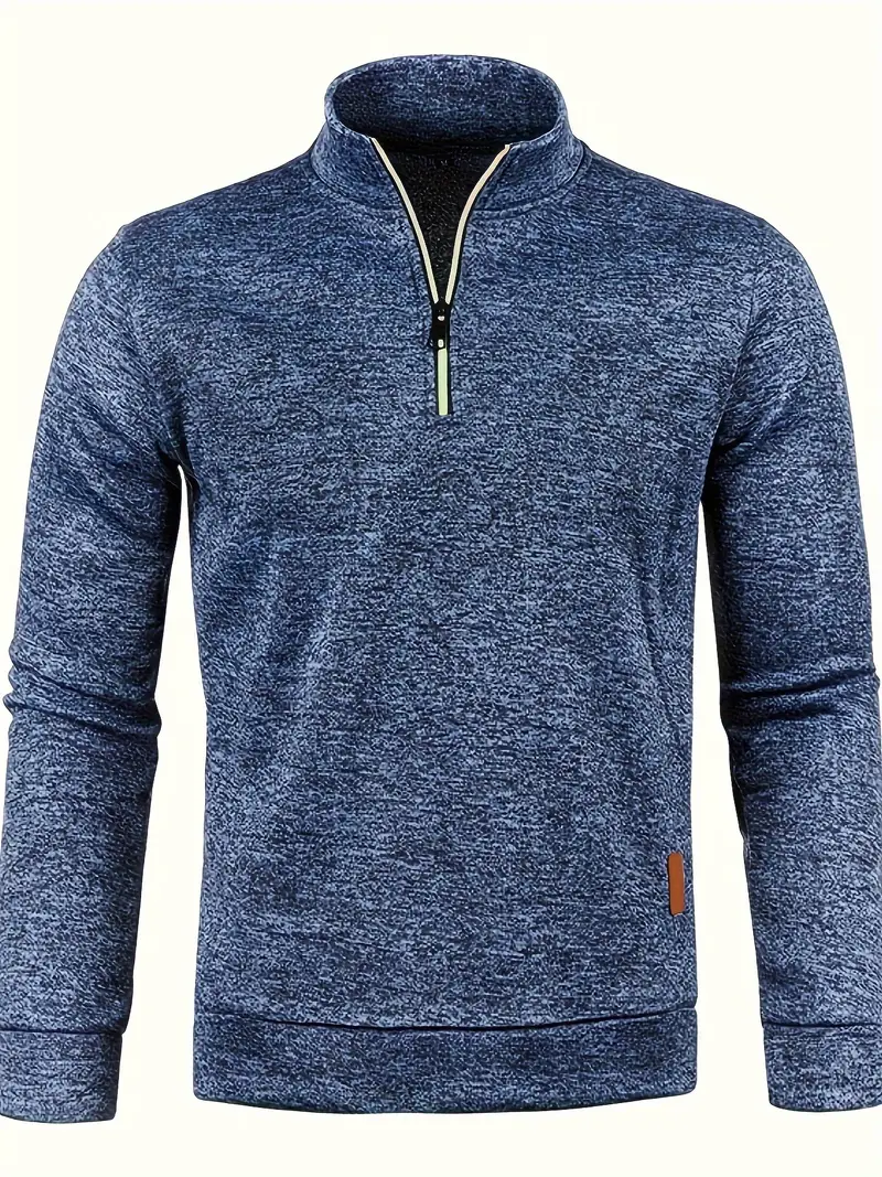 Walter | Half-zip trui met strak minimalistisch design - Image 5