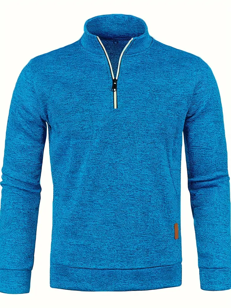 Walter | Half-zip trui met strak minimalistisch design - Image 6
