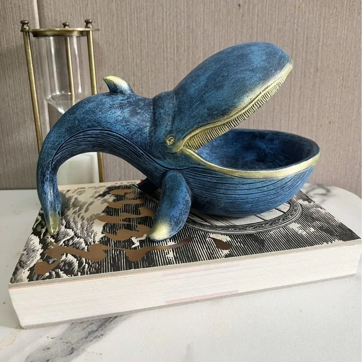Walvis catchall | Decoratieve schaal voor sleutels en kleine spullen - Image 2