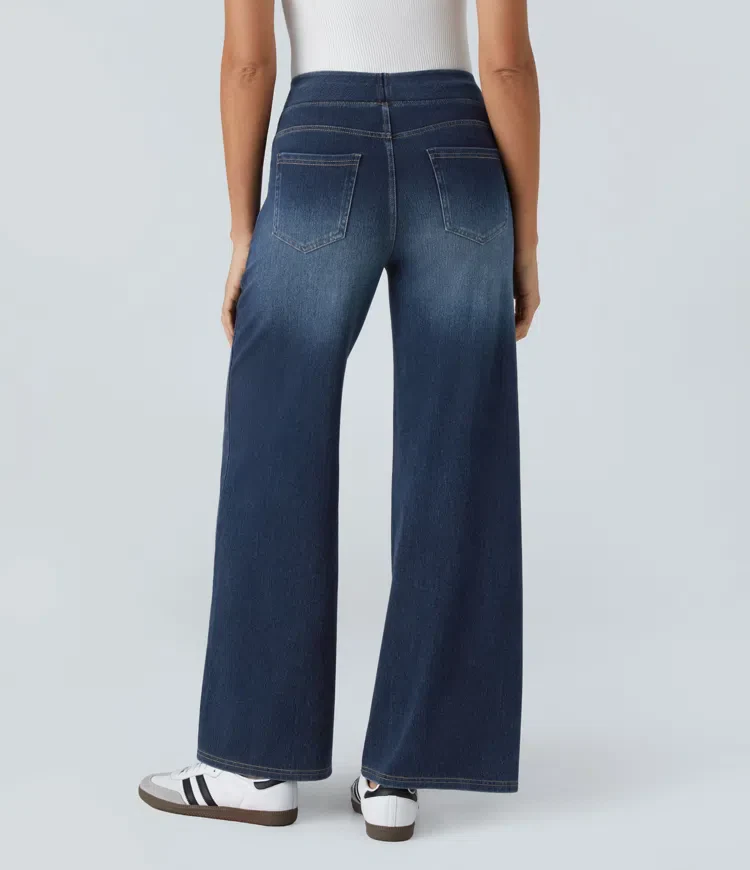 Wide Fit Jeans | Dames jeans met wijde pijpen - Image 3
