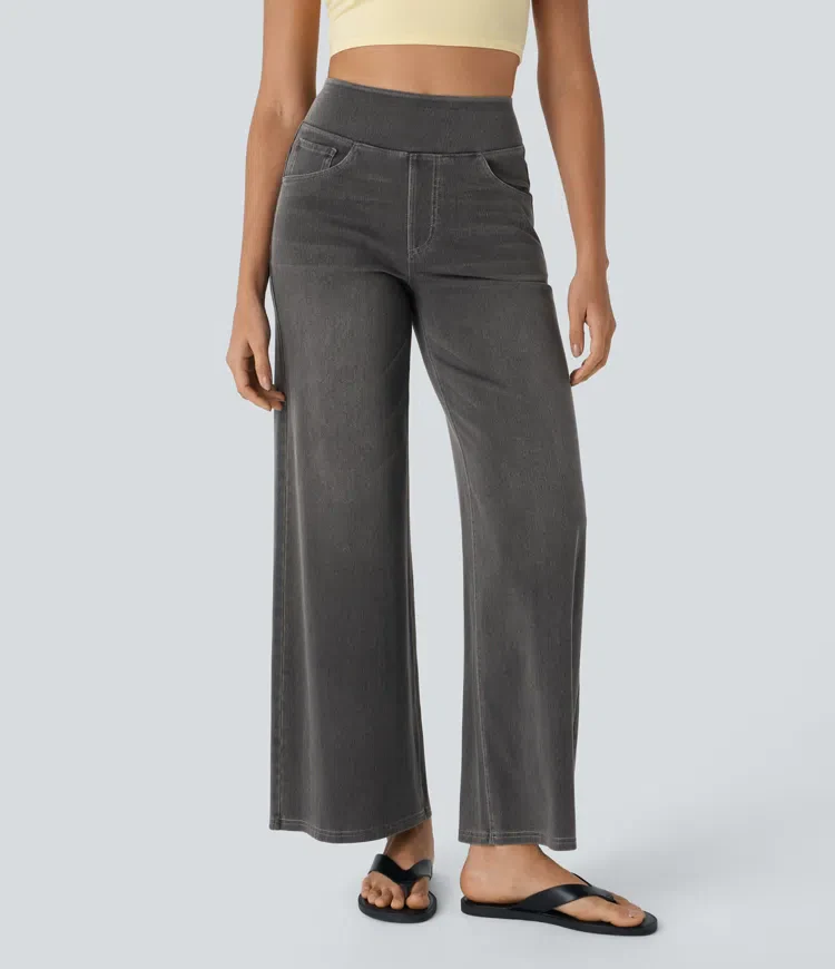 Wide Fit Jeans | Dames jeans met wijde pijpen - Image 7