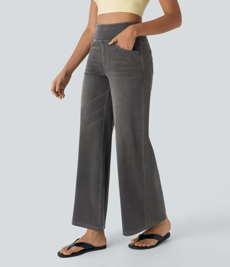 Wide Fit Jeans | Dames jeans met wijde pijpen - Image 8
